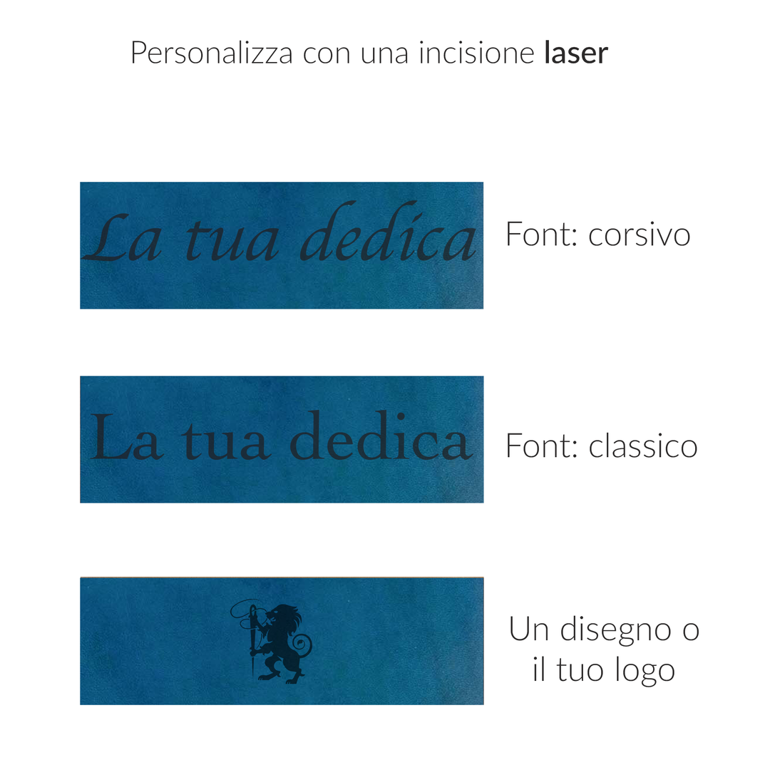 incisioni agenda cuoio#colore_turchese