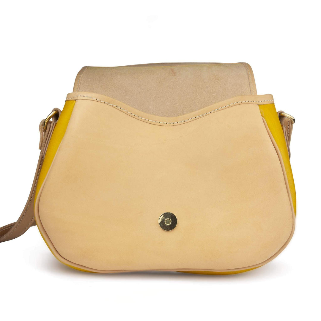 Borsa Borsa artigianale Helena in cuoio sfumato