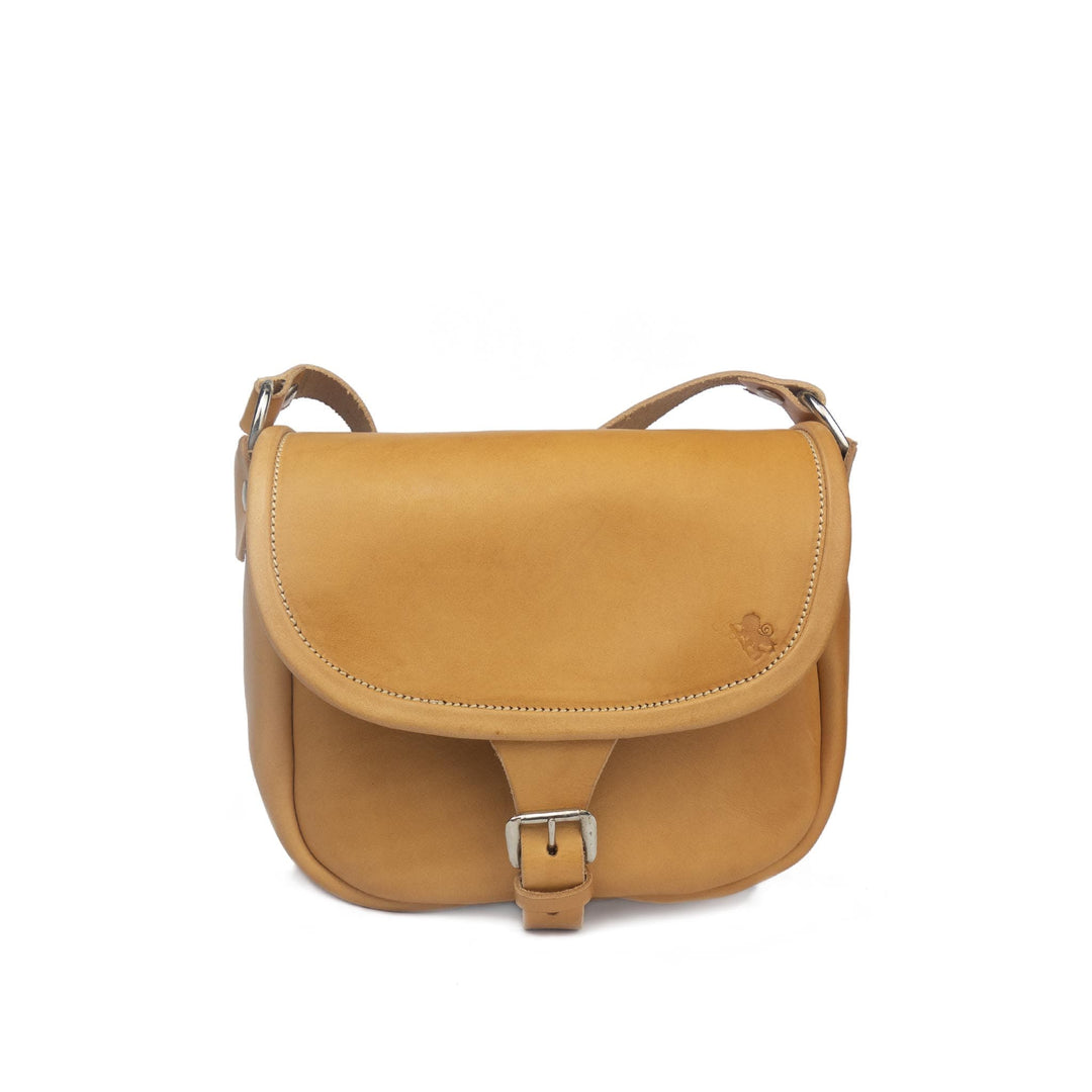 Borsa Naturale Borsa artigianale mini Minerva in cuoio