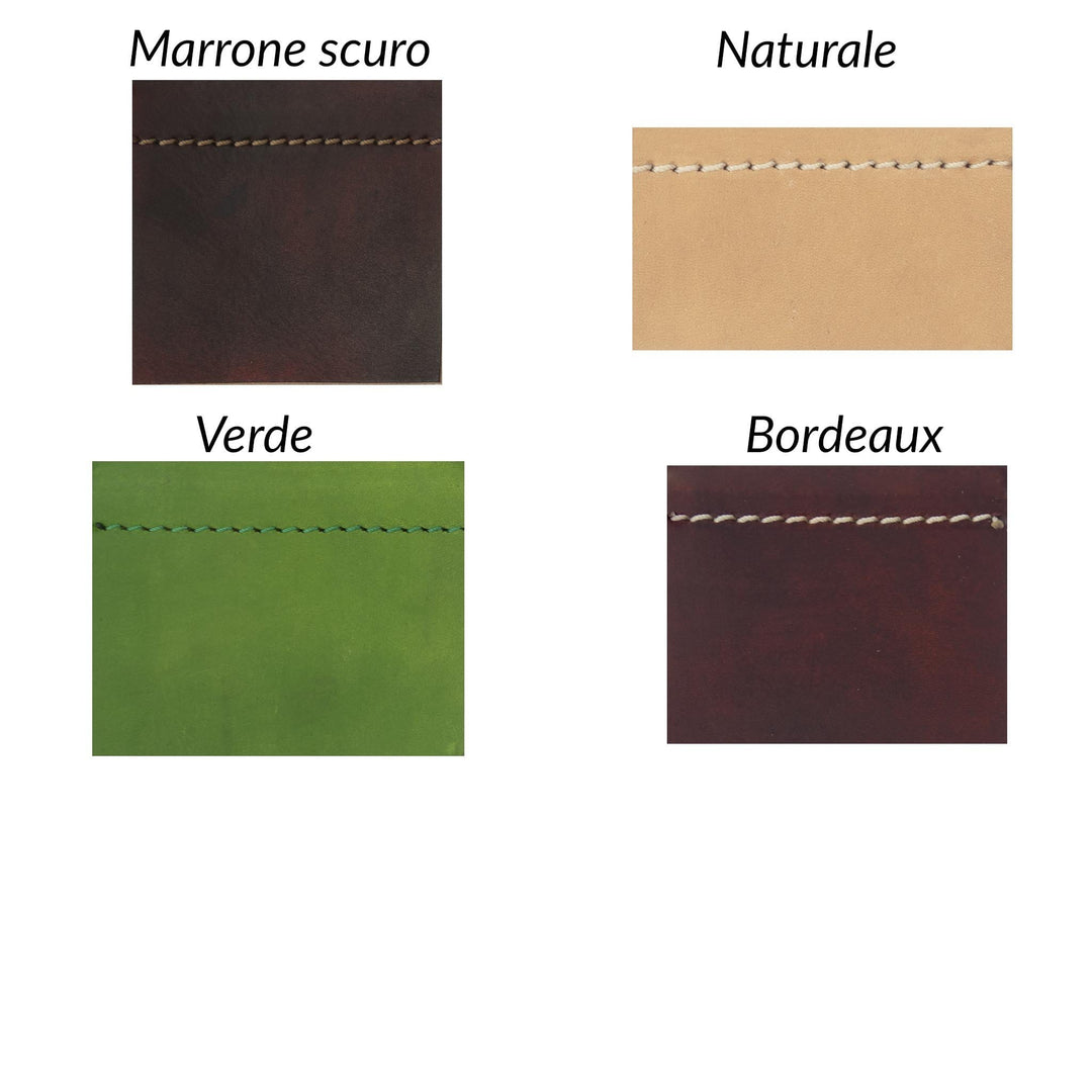 Borsa Borsa artigianale mini Minerva in cuoio