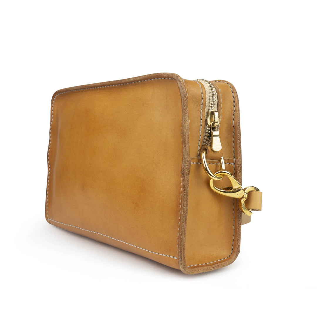Borsa Rosa in cuoio