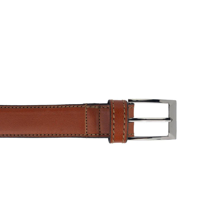 Cintura uomo in pelle artigianale Larth#colore_marrone-chiaro