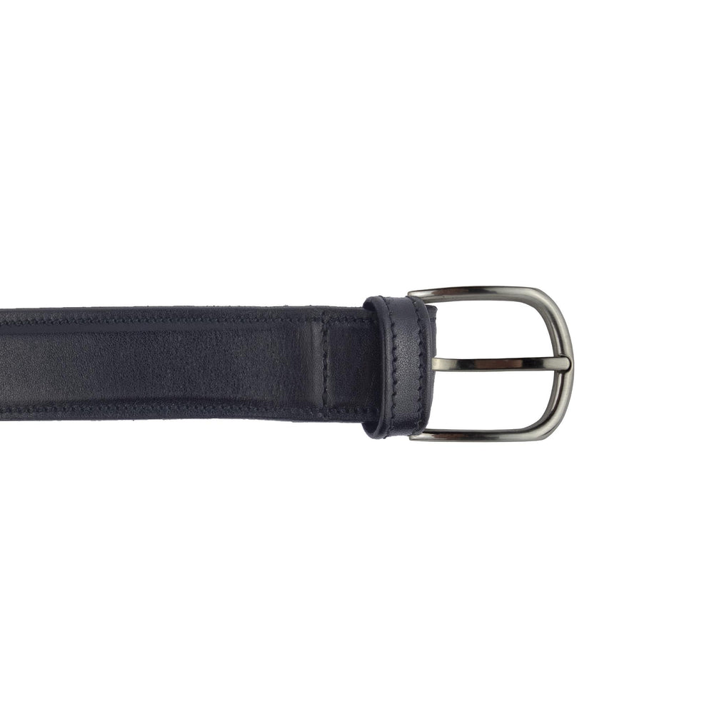 Cintura uomo in pelle artigianale senza nichel Armenius#colore_nero